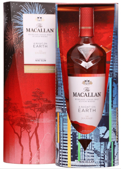 Image sur Macallan A Night On Earth The Journey 43° 0.7L